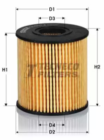 TECNECO FILTERS ol010066e -  OL010066-E ФИЛЬТР МАСЛЯНЫЙ TECNECO